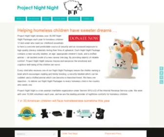 Projectnightnight.org(Project Night Night) Screenshot