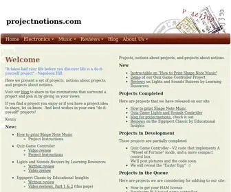 Projectnotions.com(Projectnotions) Screenshot