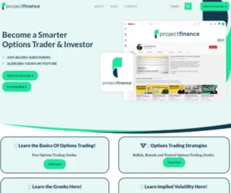 Projectoption.com(Free Money & Investing Tutorials) Screenshot