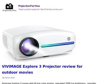 Projectorforyou.com(”) Screenshot