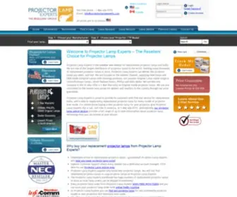 Projectorlampexperts.com(Redirecting) Screenshot