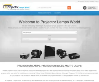 Projectorlampsworld.com(Projector Lamps) Screenshot