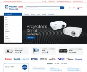 Projectorsdepot.co.uk(Life Just Got Brighter) Screenshot