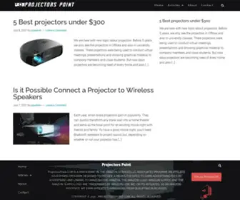 Projectorspoint.com(Buy Top Reviewed Projectors) Screenshot