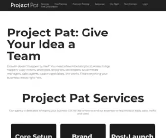 Projectpat.io(Project Pat) Screenshot