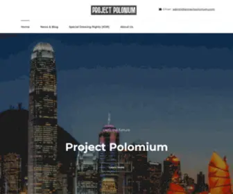 Projectpolonium.com(Project Polonium) Screenshot