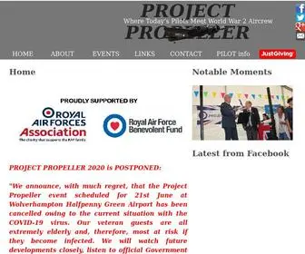 Projectpropeller.org(The Project Propeller Charity) Screenshot