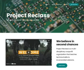 Projectreclass.org(Project Reclass) Screenshot