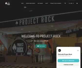 Projectrock.com.my(Project Rock) Screenshot