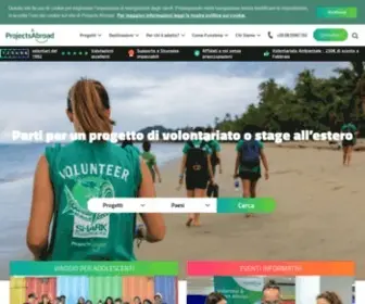 Projects-Abroad.it(Volontariato all’estero) Screenshot