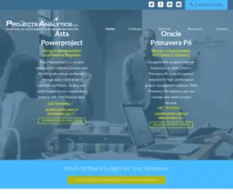 Projectsanalytics.com(Projects Analytics) Screenshot