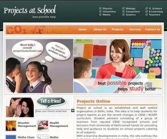 Projectsatschool.com(School Projects) Screenshot