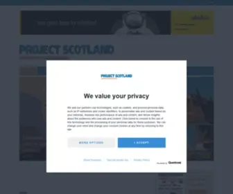 Projectscot.com(Project Scotland) Screenshot