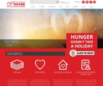 Projectshare.ca(Project SHARE) Screenshot