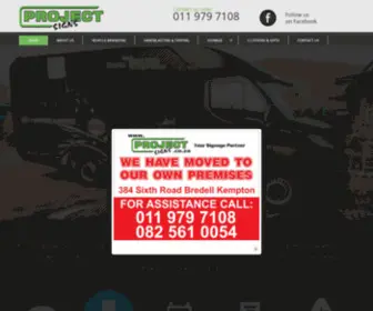 Projectsigns.co.za(Project Signs) Screenshot