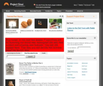 Projectsinai.org(JUniversity) Screenshot