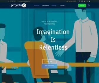 Projectsio.com(Artificial Intelligence and Digital Marketing Blog) Screenshot
