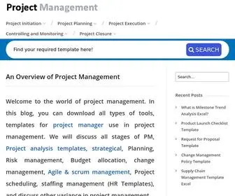 Projectsmanagement.net(An Overview of Project Management) Screenshot