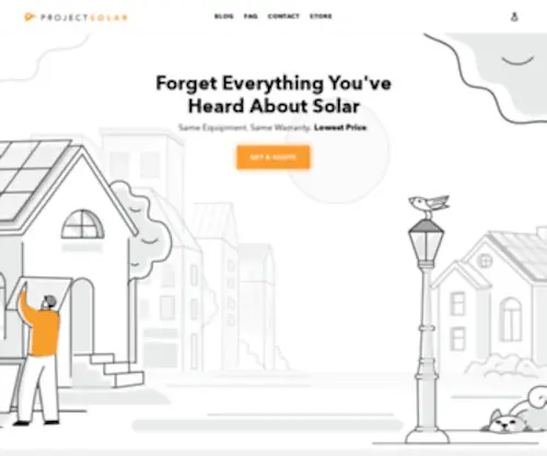 Projectsolar.com(Projectsolar) Screenshot