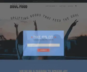 Projectsoulfood.com(Soul Food) Screenshot