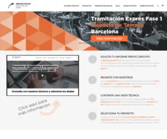 Projectum.es(Contrata Proyecto Técnico de Forma Online) Screenshot