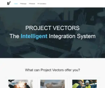 Projectvectors.com.au(Construction Project Management Software & Social Network for Builders) Screenshot