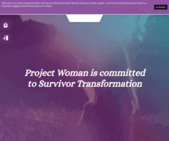 Projectwomanohio.org(Project Woman of Ohio) Screenshot