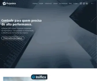 Projedata.com.br(Software para Gestão Integrada) Screenshot