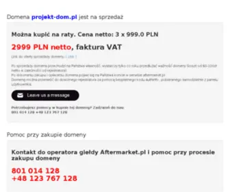 Projekt-Dom.pl(Projektów) Screenshot