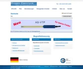 Projekt-Elektronik.de(Projekt) Screenshot
