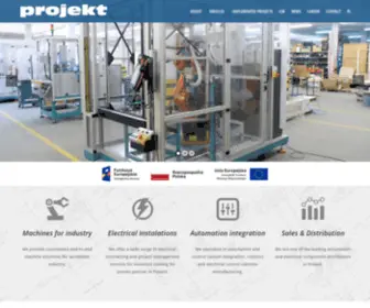 Projekt.com.pl(Bezpieczeństwo maszyn) Screenshot