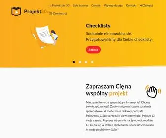 Projekt30.pl(Kompleksowe szkolenia z e) Screenshot