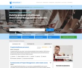 Projektinhallinta.org(Projektinhallinnan koulutukset) Screenshot