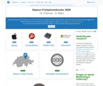 Projektneptun.ch(Projekt Neptun) Screenshot