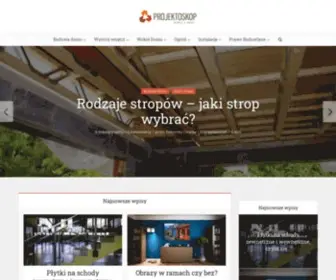 Projektoskop.pl(Portal Budowlany) Screenshot