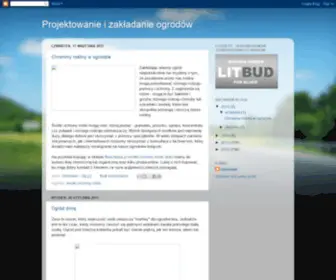 Projektowanieizakadanieogrodw.blogspot.com(Projektowanie) Screenshot