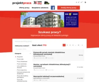 Projektpraca.eu(Projekt Praca Radio Kielce) Screenshot