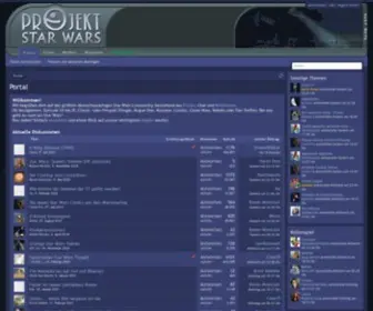 Projektstarwars.de(Projekt Star Wars) Screenshot