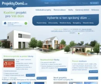 Projektydomu.cz(Projekty domů) Screenshot