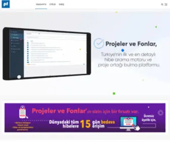 Projelervefonlar.com(Proje ve Fon Haberleri) Screenshot