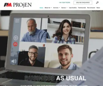 Projen.co.uk(PM PROjEN) Screenshot