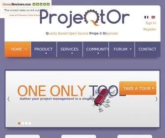 ProjeqTor.org(Project management) Screenshot