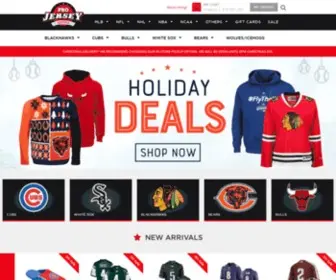 Projerseysports.com(Sports Apparel) Screenshot