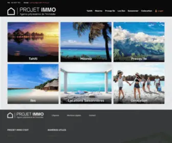Projet-Immo.pf(Projet Immo) Screenshot