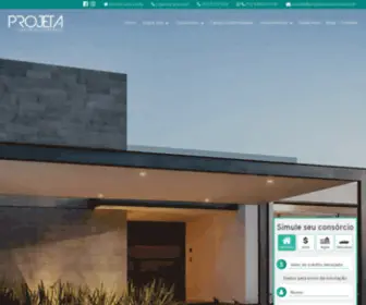 Projetaconsorcios.com.br(Projeta Consórcios Imobiliários) Screenshot