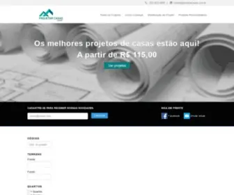 Projetarcasas.com.br(Planta de Casas) Screenshot