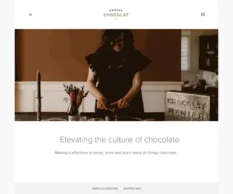 Projetchocolat.com(Projet Chocolat) Screenshot