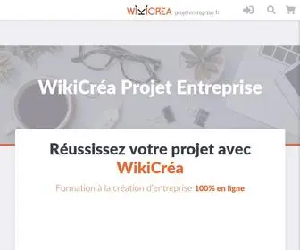 Projetentreprise.fr(WikiCr) Screenshot