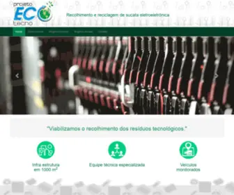 Projetoecotecno.com.br(Projeto Ecotecno) Screenshot