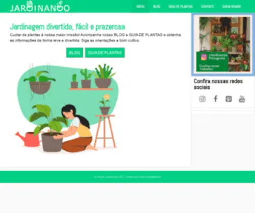 Projetojardinando.com.br(Projeto Jardinando) Screenshot